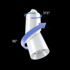RAB Pivot Track Head, H-Type, White, Selectable CCT, 890 Lumens, 36° Optics