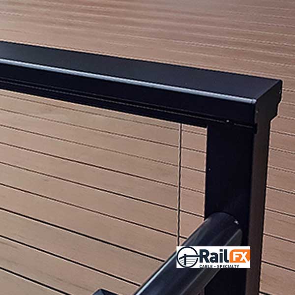 RailFX Series 200 Top Rail End Plate