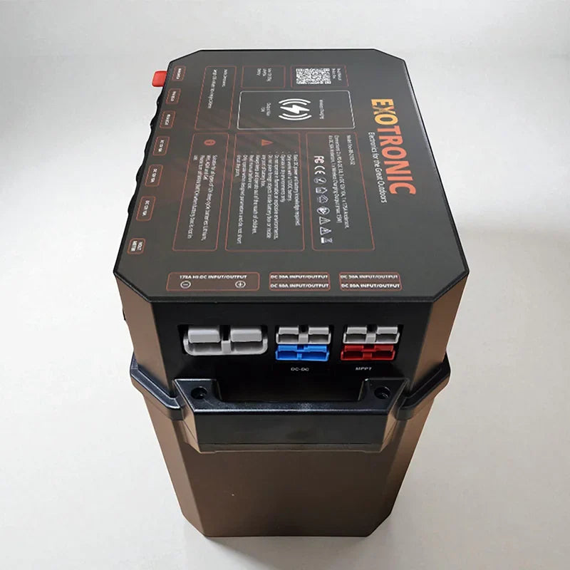 Exotronic Pre-wired Orion XS + SmartSolar + SmartShunt Lithium Battery Box