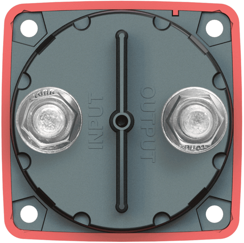Blue Sea 300A Red Mini m-Series On/Off Battery Switch