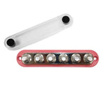 Exotronic 300A Red 6x M10 Stud Busbar with Cover