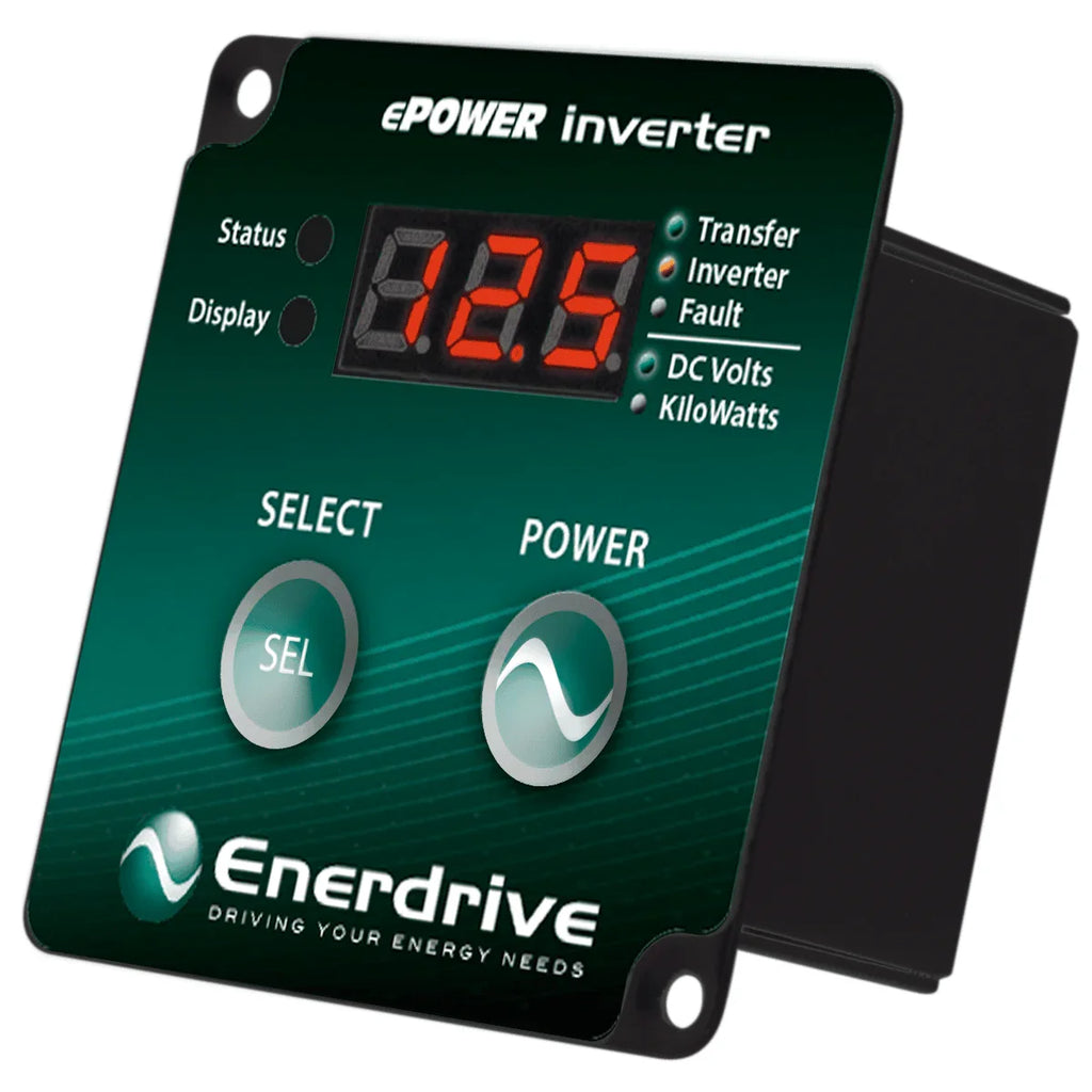 Enerdrive 12V 2000W ePower Pure Sine Wave Inverter w/ RCD & AC Transfer Switch