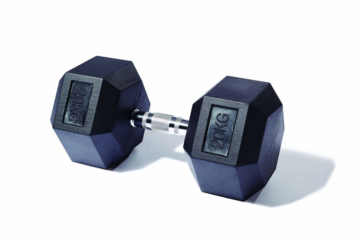 Renegade Rubber Hex Dumbbells