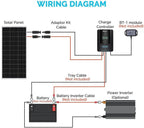 Renogy 100W 12V Solar Starter Kit with 20A MPPT Charge Controller