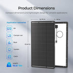 Renogy 120W ShadowFlux Anti-Shading N-Type Solar Panel