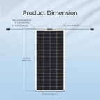 Renogy 200 Watt 12 Volt Flexible Monocrystalline Solar Panel