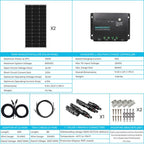 Renogy 200W 12V Solar Starter Kit