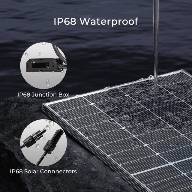Renogy 250 Watt 16BB N-Type Bifacial Solar Panel