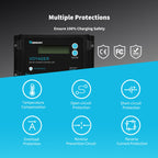 Renogy New Edition Voyager 20A PWM Waterproof Solar Charge Controller