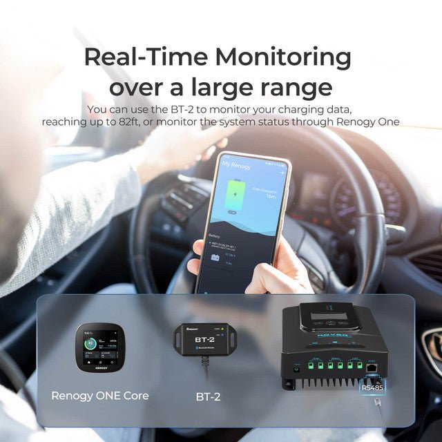 Renogy Rover Li 30 Amp MPPT Solar Charge Controller with Bluetooth Module