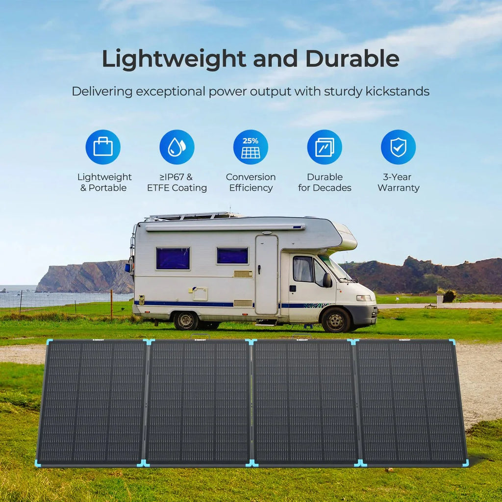 Renogy Solar Suitcase N-Type 300W Lightweight Portable Solar Panel