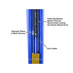Atlas Platinum PVL15 ALI Certified Commercial Grade Overhead 2-Post Lift 15,000 lb. Capacity