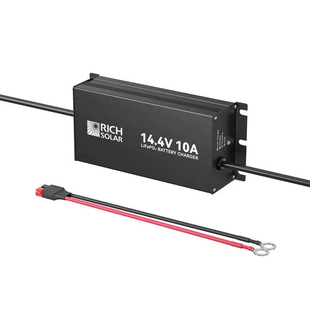 Rich Solar 12V 10A LiFePO4 Battery Charger