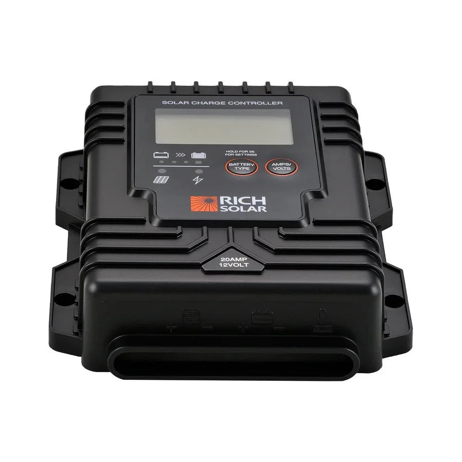Rich Solar 20 Amp PWM Waterproof Solar Charge Controller