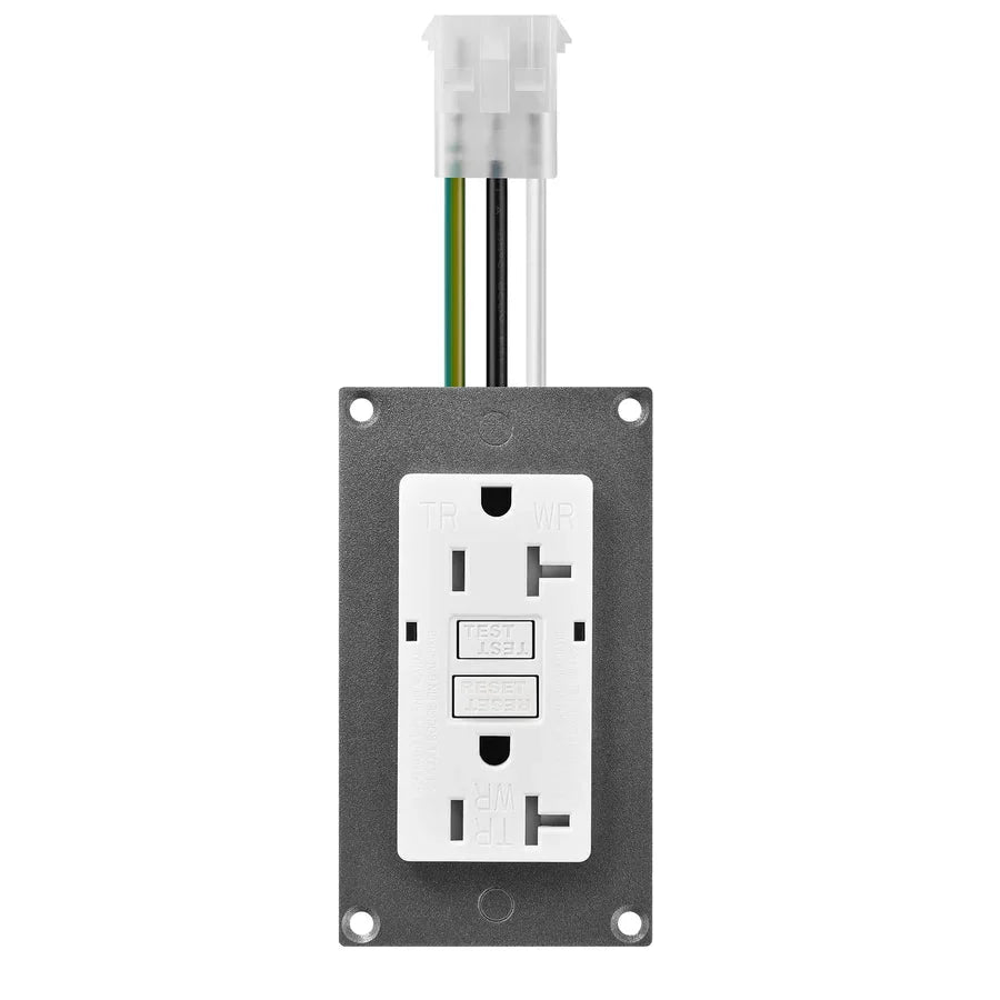 Rich Solar 20 Amp Slim GFCI Outlet