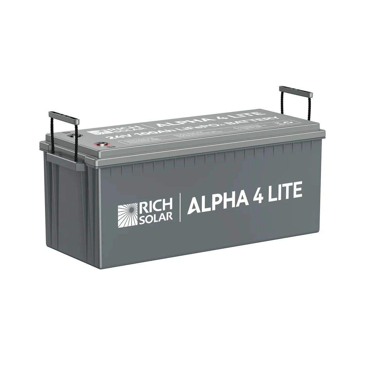 Rich Solar ALPHA 4 LITE 24V 100Ah LiFePO4 Lithium Iron Phosphate Battery