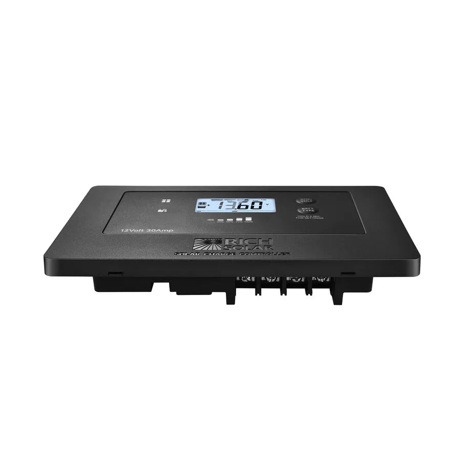 Rich Solar BRAVO AIR 30A Flush Mount PWM Solar Charge Controller