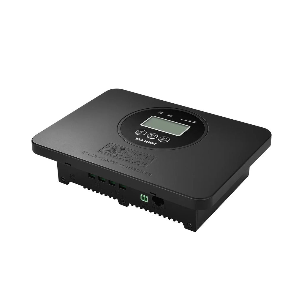 Rich Solar BRAVO PRO 30 Premium 30A 12V/24V MPPT Flush Mount Solar Controller