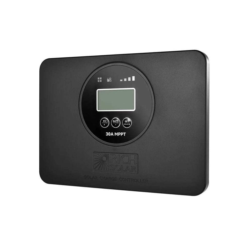 Rich Solar BRAVO PRO 30 Premium 30A 12V/24V MPPT Flush Mount Solar Controller