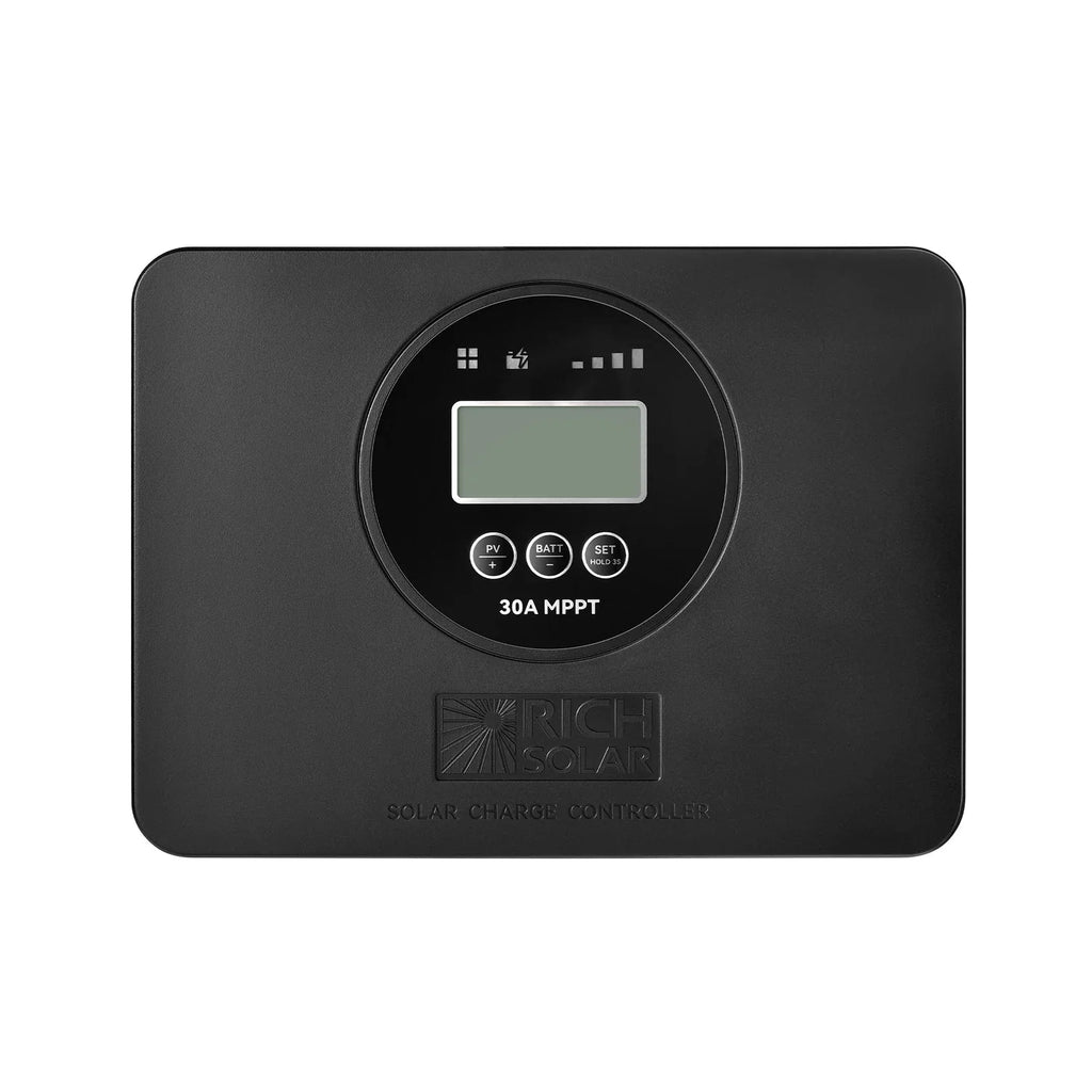Rich Solar BRAVO PRO 30 Premium 30A 12V/24V MPPT Flush Mount Solar Controller