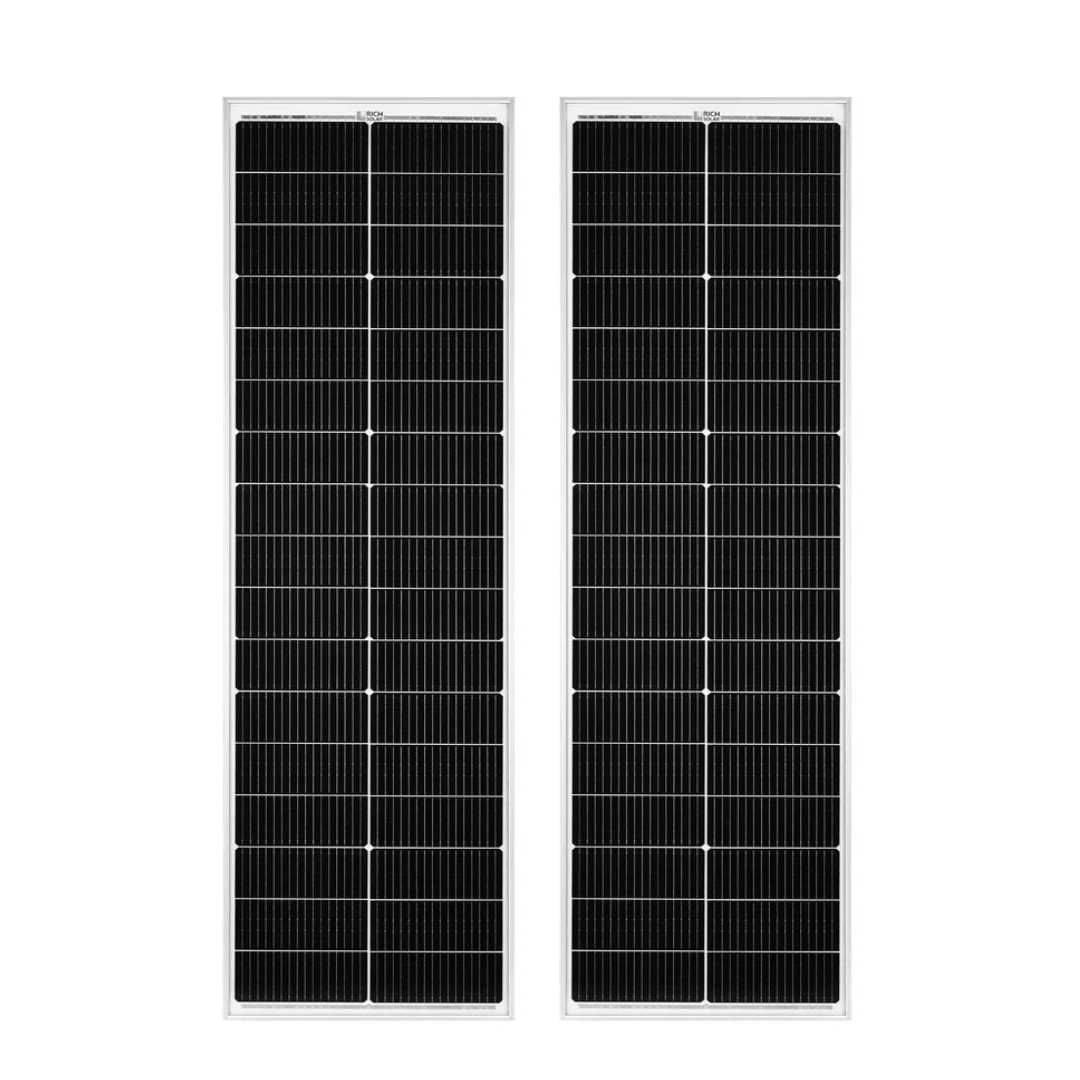 Rich Solar MEGA 100 Watt 12V Slim Monocrystalline Solar Panel