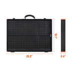 Rich Solar MEGA 100 Watt Portable Solar Panel Briefcase