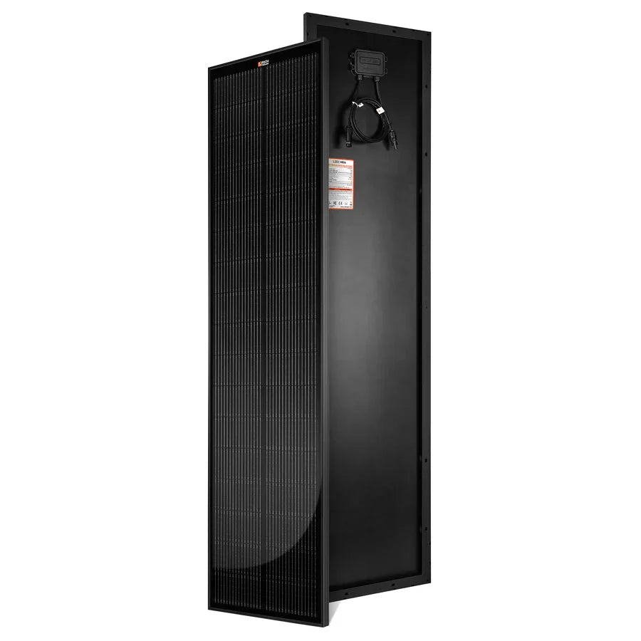 Rich Solar MEGA 130 SLIM ONYX 130W Slim Solar Panel - Off Grid Stores