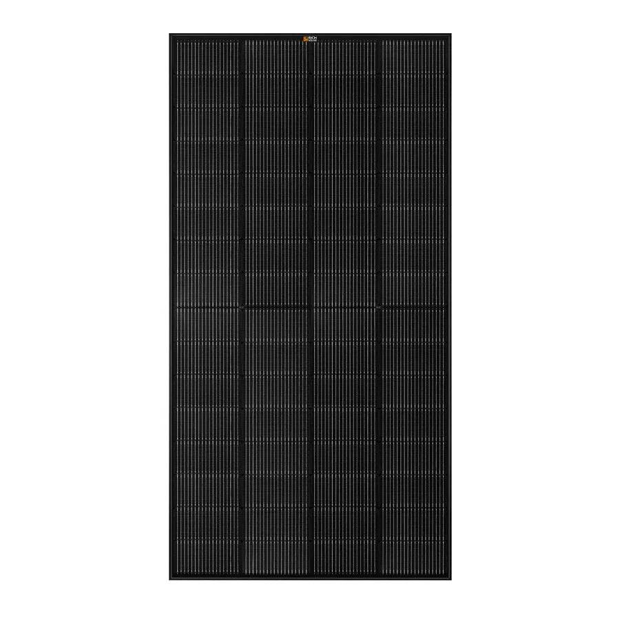 Rich Solar MEGA 250 ONYX 250 Watt Monocrystalline Solar Panel UL Certified Black