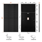 Rich Solar MEGA 335 PRO 335 Watt Monocrystalline Solar Panel