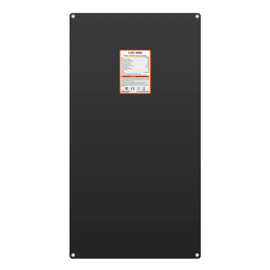 Rich Solar MEGA 50 FLEX 50W 12V Flexible Solar Panel