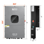 Rich Solar NOVA 12K PV Hybrid Inverter 48V 120/240V Split Phase