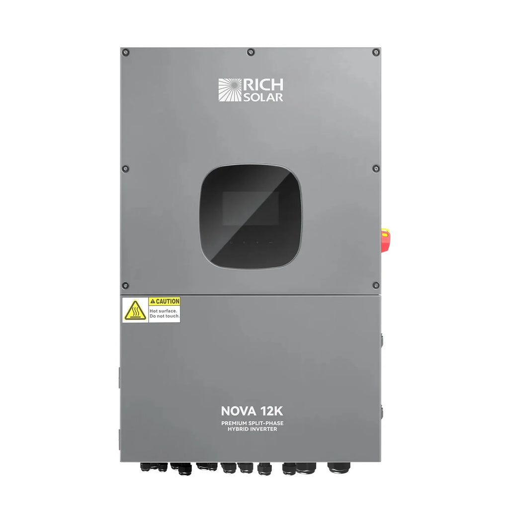 Rich Solar NOVA 12K PV Hybrid Inverter 48V 120/240V Split Phase
