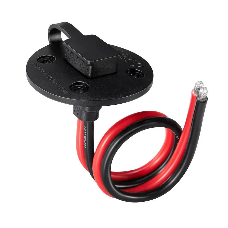 Rich Solar SAE Socket Sidewall Port with 10AWG Cable - Off Grid Stores