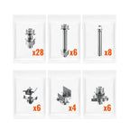 Rich Solar Solar Ground Mount Fits MEGA 100/MEGA 100 SLIM/MEGA 150