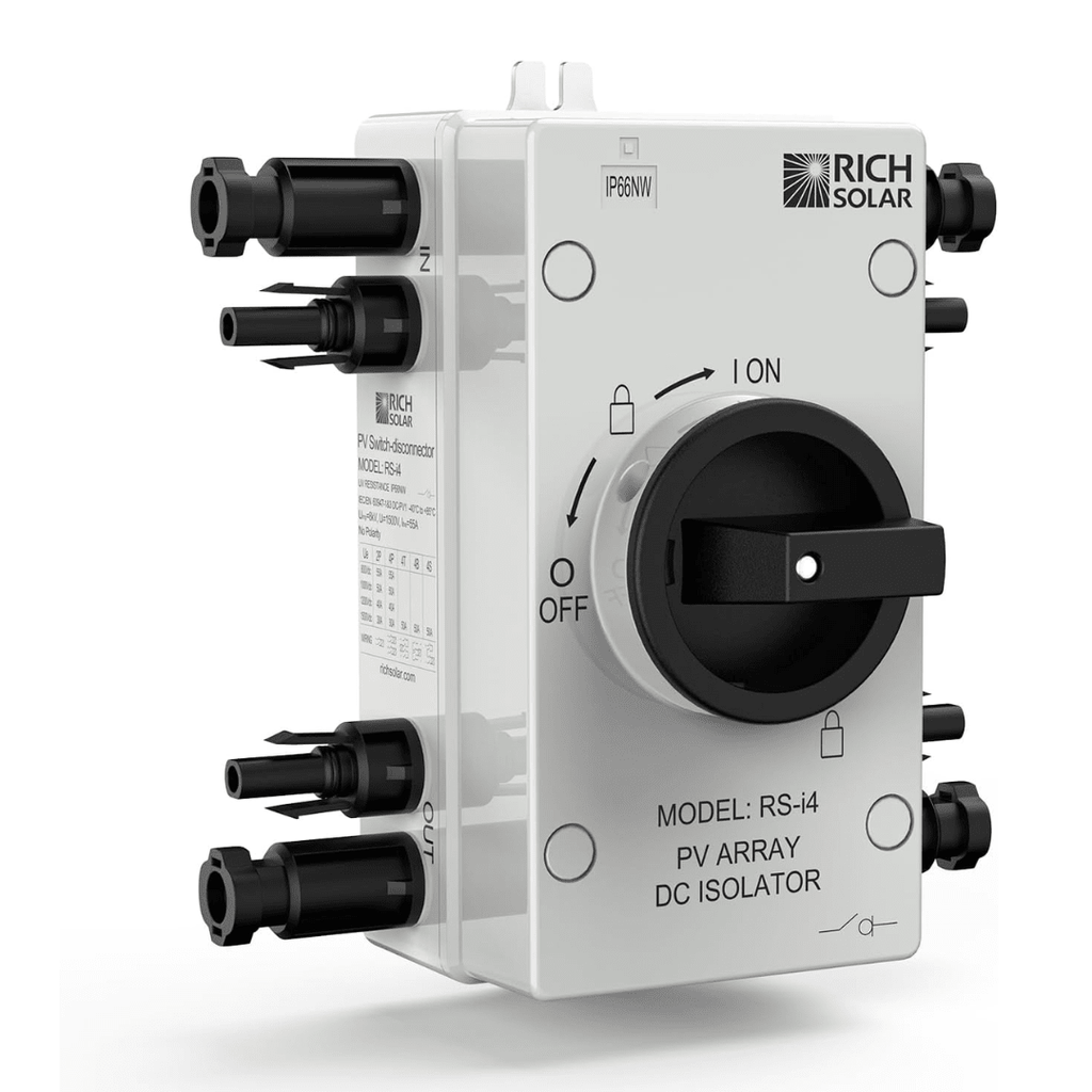 Rich Solar Solar PV DC Quick Disconnect Switch 1500V 55 Amps