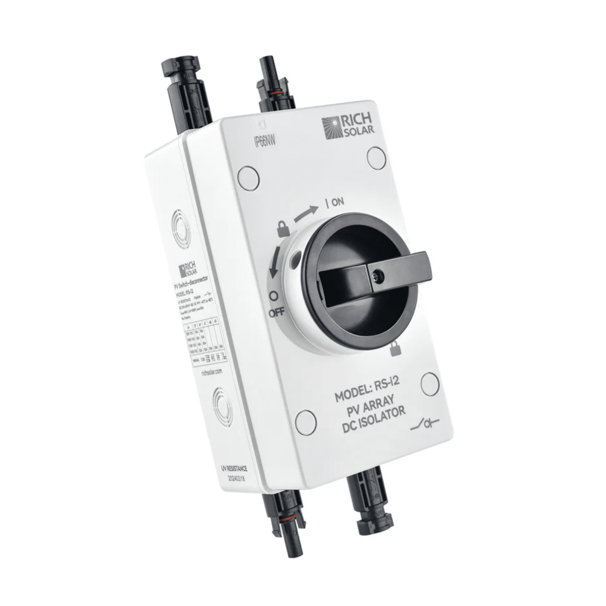 Rich Solar Solar PV DC Quick Disconnect Switch