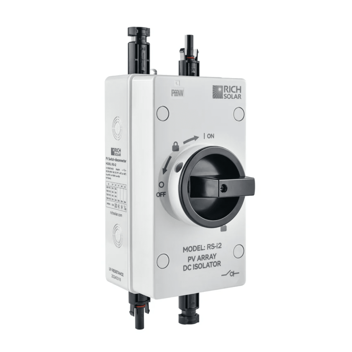 Rich Solar Solar PV DC Quick Disconnect Switch