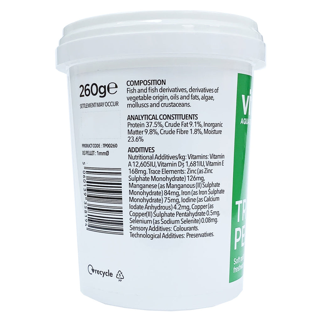 Vitalis XS Tropical Fish Pellets - Complete Nutritional Feed