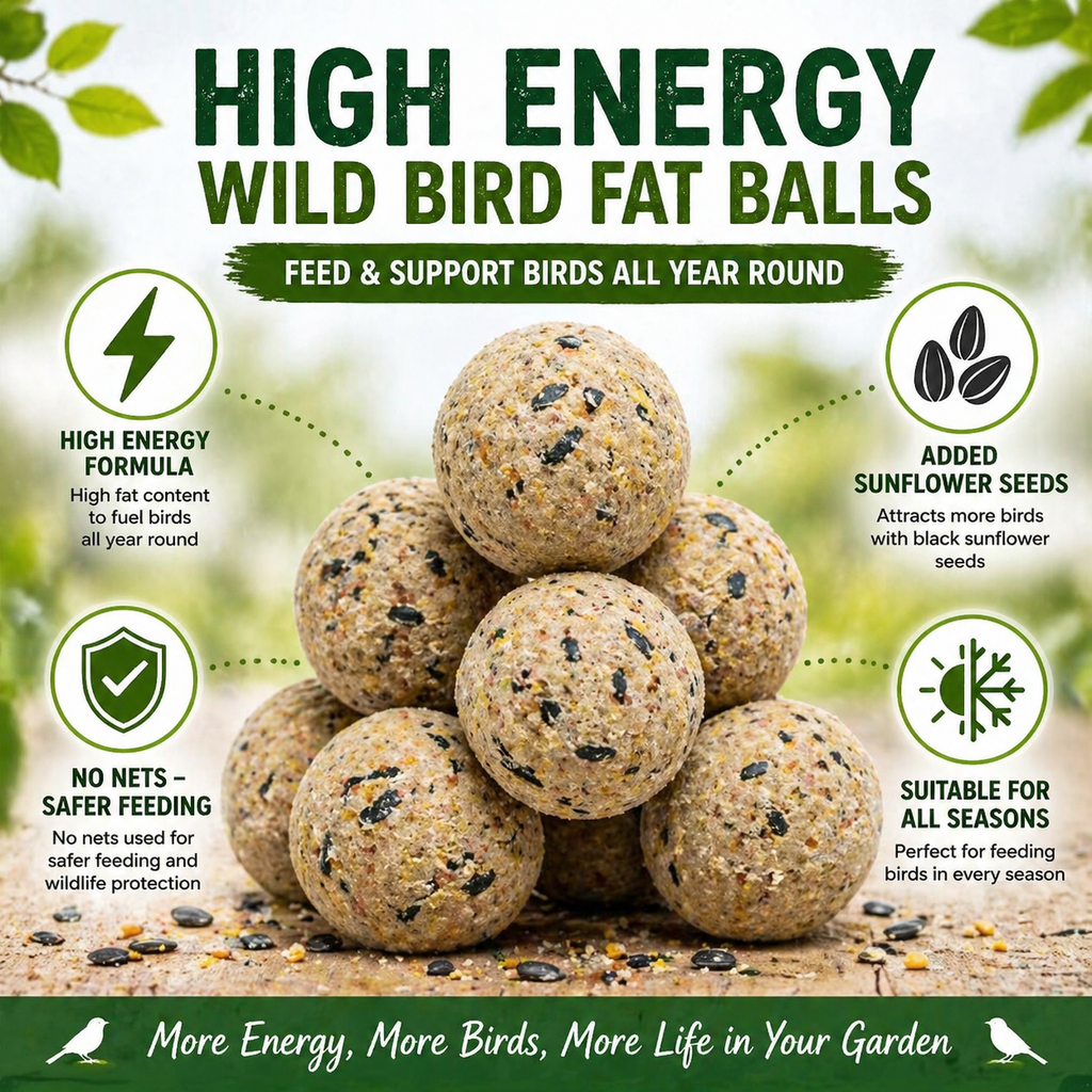 Bucktons 150 Wild Bird Energy Balls 13.5kg