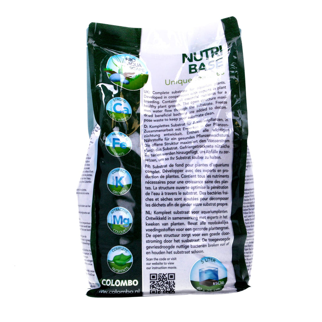 Colombo Flora Nutri Base 5L: Aquarium Plant Substrate