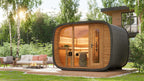 Leil Round Cube Double Sauna