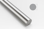 Stainless Steel Round Bar 304 1 M Length Solid Metal Rod Various Diameters