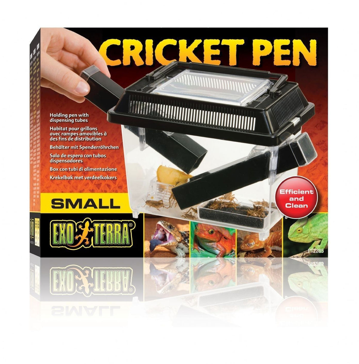 Exo Terra Small Cricket Pen with Dispenser Tubes