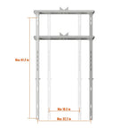 Rich Solar Adjustable Solar Pole Mount Bracket Kit