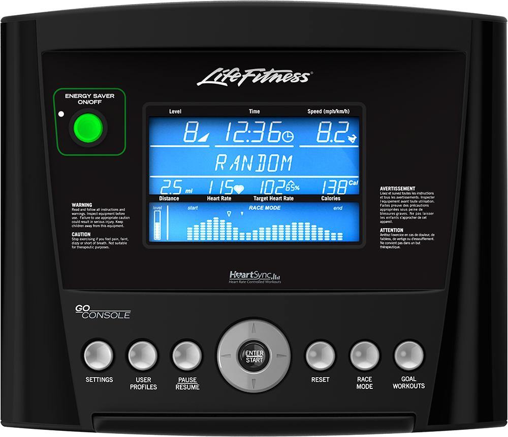 Life Fitness RS3 Lifecycle with Go Console