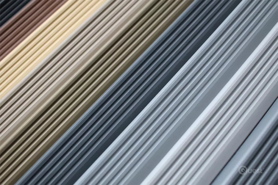 Self adhesive non slip PVC stair nosing40 MM x 25 MM x 1.18 M Length ND