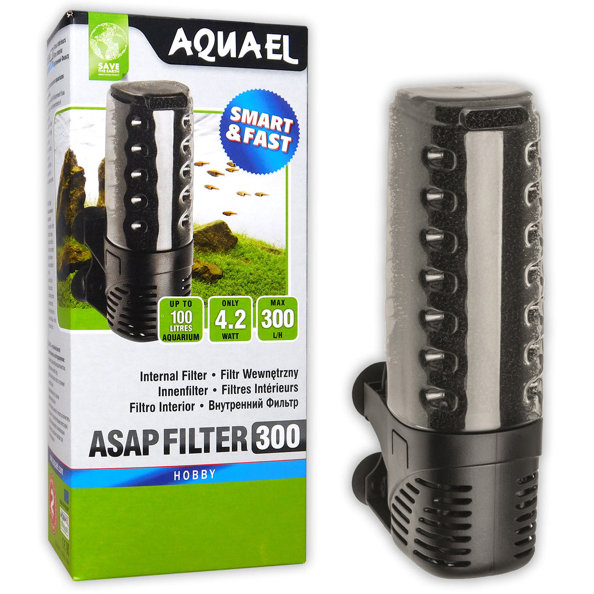 Aquael ASAP 300 Internal Aquarium Filter