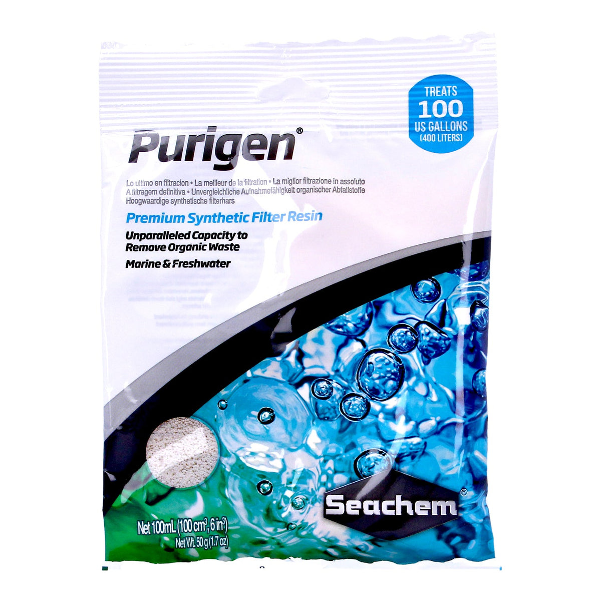 Seachem Purigen Water Clarifier & Filter Resin