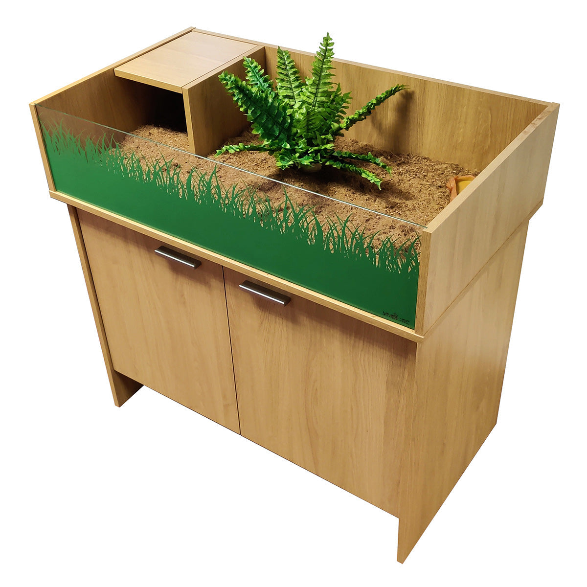 VivExotic Tortoise Table: Oak, Black, Grey (2023)
