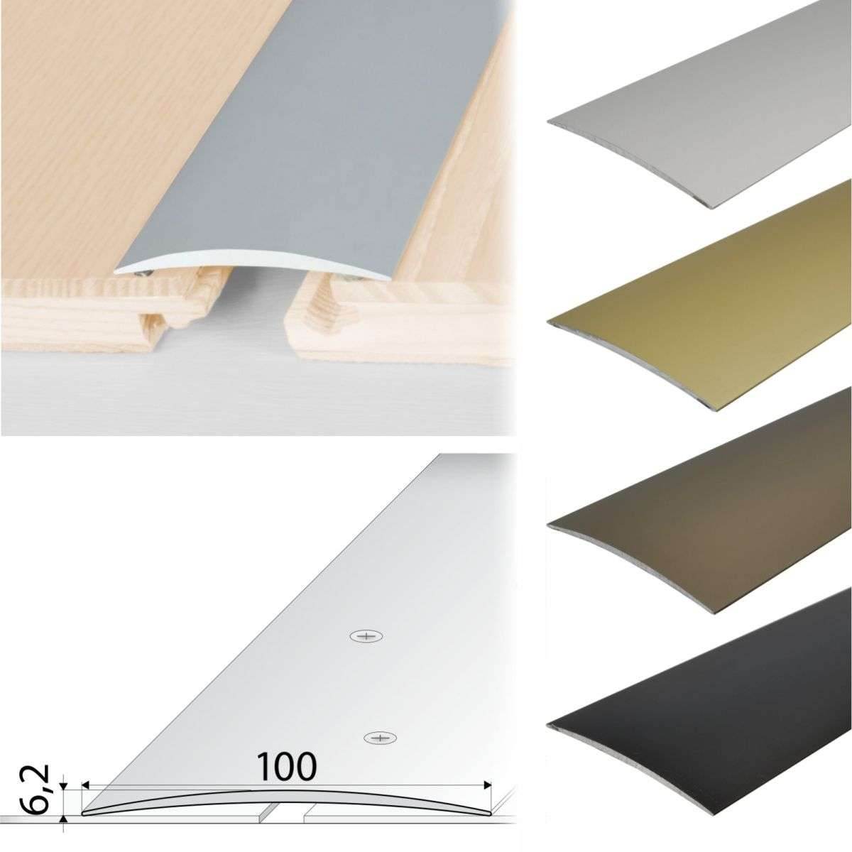 A72 100mm Anodised Aluminium Self Adhesive Door Threshold Strip